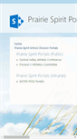 Mobile Screenshot of portals.spiritsd.ca